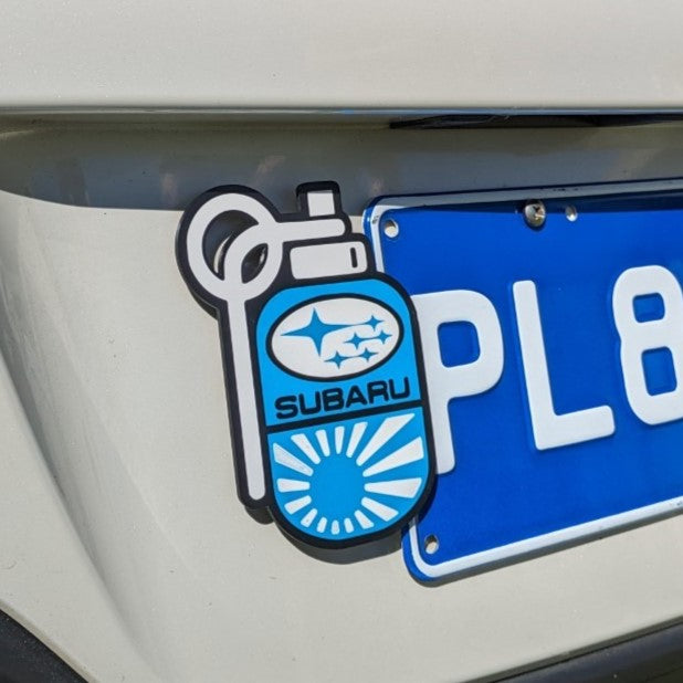 Subaru Grenade PlateTag